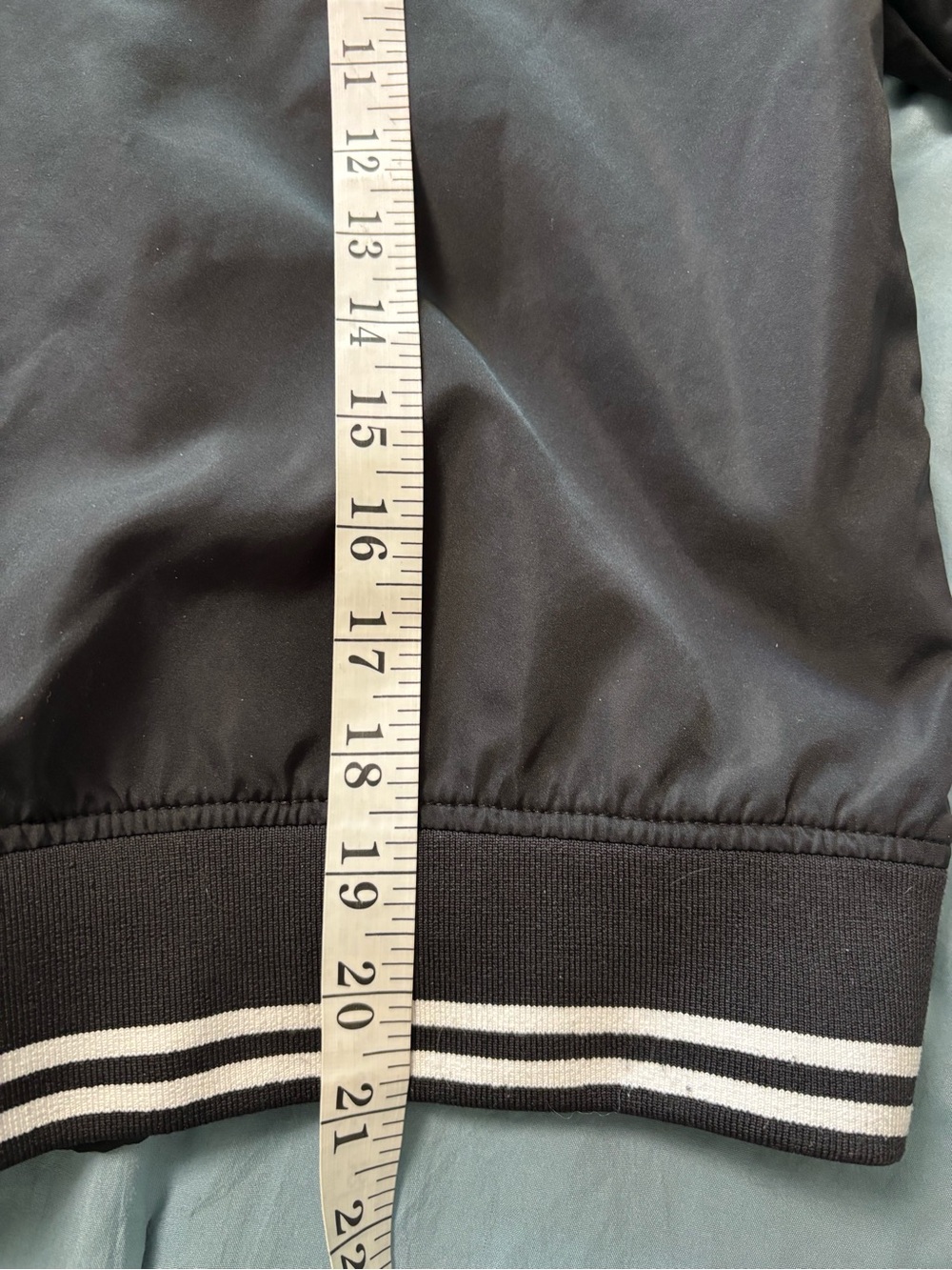 NWOT New Balance Women's Black Varsity Jacket - Picture 7 of 7